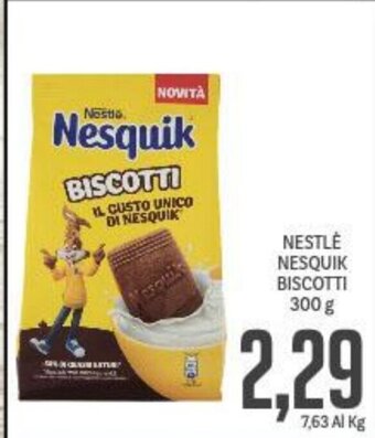 Supermercati Piccolo NESTLÉ NESQUIK BISCOTTI 300 g offerta