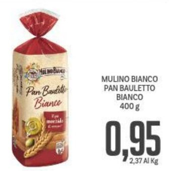 Supermercati Piccolo MULINO BIANCO PAN BAULETTO BIANCO 400 g offerta