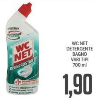 Supermercati Piccolo WC NET DETERGENTE BAGNO VARI TIPI 700 ml offerta