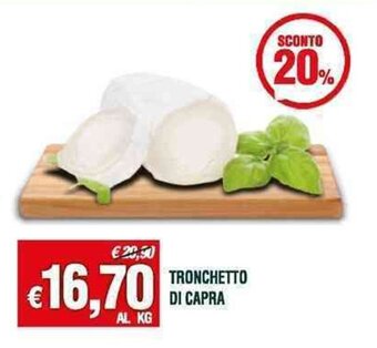 Banco Fresco TRONCHETTO DI CAPRA offerta
