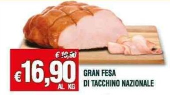 GRAN FESA DI TACCHINO NAZIONALE