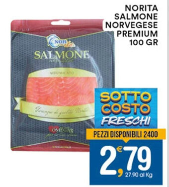 NORITA SALMONE NORVEGESE PREMIUM 100 GR