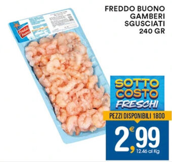 Gecop FREDDO BUONO GAMBERI SGUSCIATI 240 GR offerta