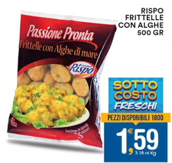 Gecop RISPO FRITTELLE CON ALGHE 500 GR offerta