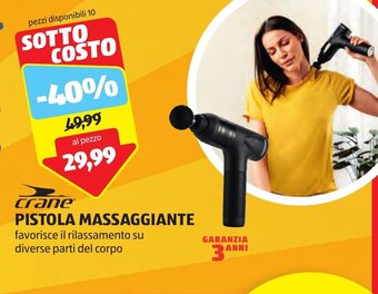 ALDI Crane PISTOLA MASSAGGIANTE offerta