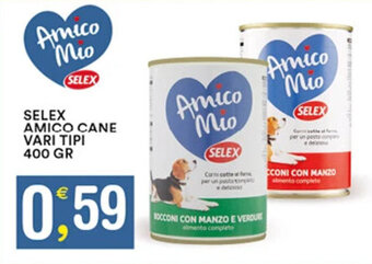 Gecop SELEX AMICO CANE VARI TIPI 400 GR offerta