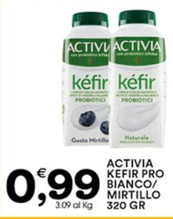 ACTIVIA KEFIR PRO BIANCO/ MIRTILLO 320 GR