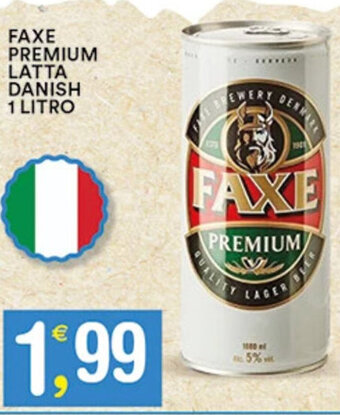 FAXE PREMIUM LATTA DANISH 1 LITRO