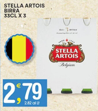 Gecop STELLA ARTOIS BIRRA 33CL X 3 offerta