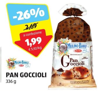 ALDI PAN GOCCIOLI 336 g offerta