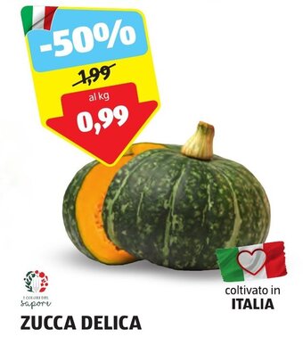 ALDI ZUCCA DELICA offerta