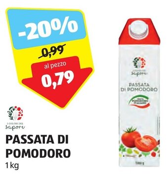 ALDI PASSATA DI POMODORO 1 kg offerta