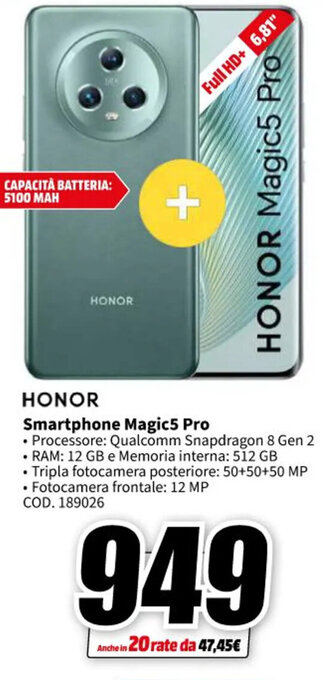 HONOR Smartphone Magic5 Pro