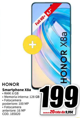HONOR Smartphone X8a