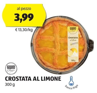 ALDI Good Choice CROSTATA AL LIMONE 300 g offerta