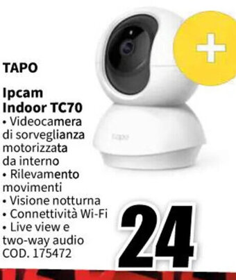 TAPO Ipcam Indoor TC70