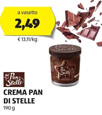 ALDI Pan di Stelle CREMA PAN DI STELLE 190 g offerta