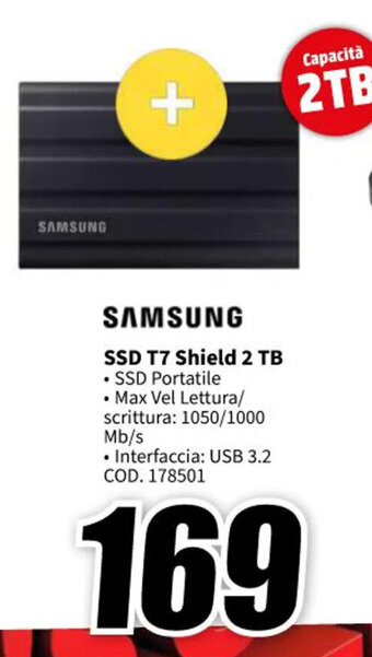 SAMSUNG SSD T7 Shield 2 TB