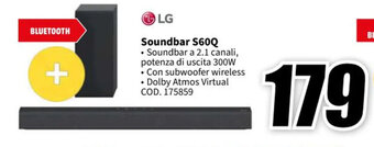 MediaWorld LG Soundbar S60Q offerta