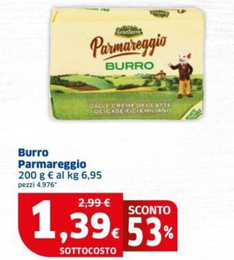 Sigma Burro Parmareggio 200 g offerta
