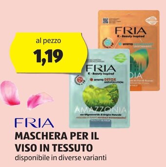 FRIA MASCHERA PER IL VISO IN TESSUTO