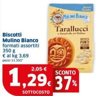 Sigma Biscotti Mulino Bianco formati assortiti 350 g offerta
