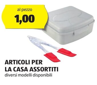 ALDI ARTICOLI PER LA CASA ASSORTITI offerta