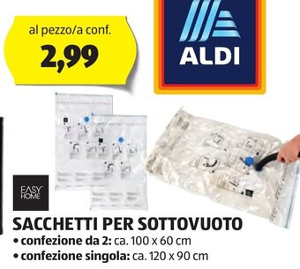 EASY HOME SACCHETTI PER SOTTOVUOTO