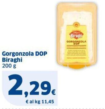 Sigma Gorgonzola DOP Biraghi 200 g offerta