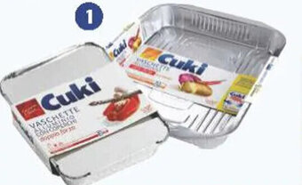 Acqua & Sapone CUKI vaschette in alluminio offerta