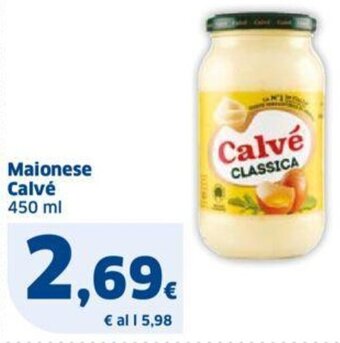 Sigma Maionese Calvé 450 ml offerta
