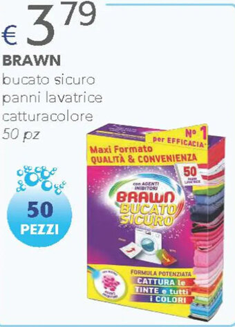 Acqua & Sapone BRAWN bucato sicuro panni lavatrice offerta