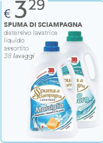 SPUMA DI SCIAMPAGNA detersivo lavatrice