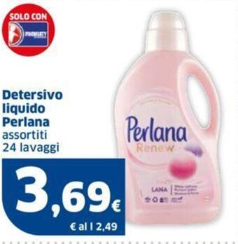 Sigma Detersivo liquido Perlana assortiti 24 lavaggi offerta