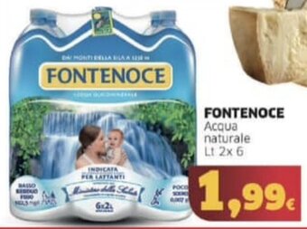 FONTENOCE Acqua naturale Lt 2x 6