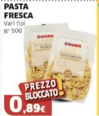 Mercati Alimentari PASTA FRESCA Vari tipi gr 500 offerta