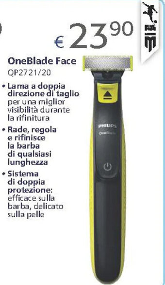 Acqua & Sapone OneBlade Face QP2721/20 offerta