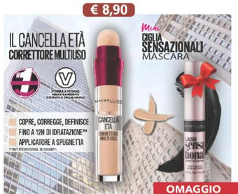 Acqua & Sapone MAYBELLINE IL CANCELLA ETÀ CORRETTORE MULTIUSO offerta