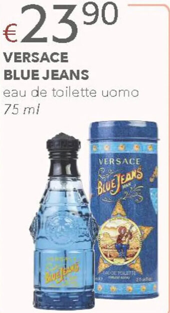 Acqua & Sapone VERSACE BLUE JEANS eau de toilette uomo 75 ml offerta