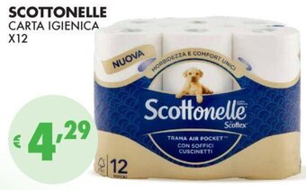 Eté SCOTTONELLE CARTA IGIENICA X12 offerta