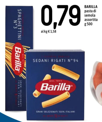 Famila Superstore BARILLA pasta di semola g 500 offerta