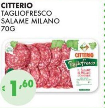 Eté CITTERIO TAGLIOFRESCO SALAME MILANO 70G offerta