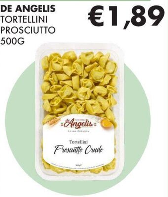 DE ANGELIS TORTELLINI PROSCIUTTO 500 G