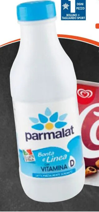 Famila Superstore PARMALAT latte UHT parzialmente scremato litri 1 offerta