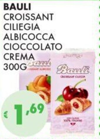 Eté BAULI CROISSANT CILIEGIA ALBICOCCA CIOCCOLATO CREMA 300 G offerta