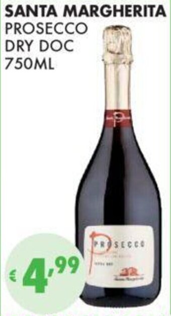 Eté SANTA MARGHERITA PROSECCO DRY DOC 750ML offerta