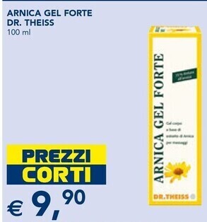 Esselunga Dr. theiss - arnica gel forte offerta