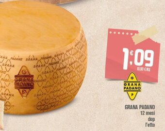 Ottimo Market GRANA PADANO 12 mesi dop l'etto offerta