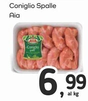 Famila Superstore Aia coniglio spalle offerta