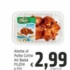 Paghi Poco Fileni alette di pollo cotte ali baba offerta